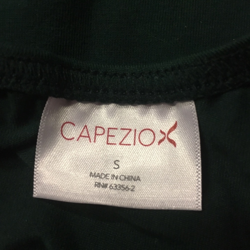 Capezio girls short sleeve leotard hunter SM 4-5 - Picture 3 of 5